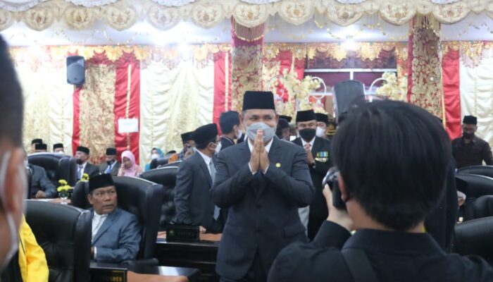 Paripurna Hari Jadi Kabupaten Solok ke-109, Epyardi Asda Sampaikan Terobosan