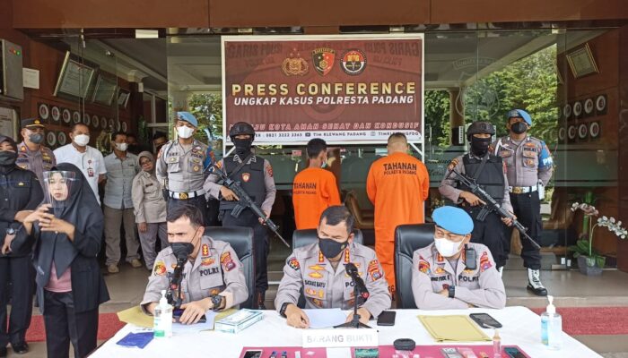 Pesta Sabu, Oknum Polisi Berpangkat Kompol Ditangkap Polresta Padang