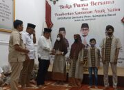 Santuni Anak Yatim, Gerindra Sumbar Minta Doakan Jadi Partai Pemenang