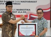 Polres Bukittinggi Ungkap Kasus Sabu 41,4 Kilogram, Pemko Bukittinggi Beri Apresiasi
