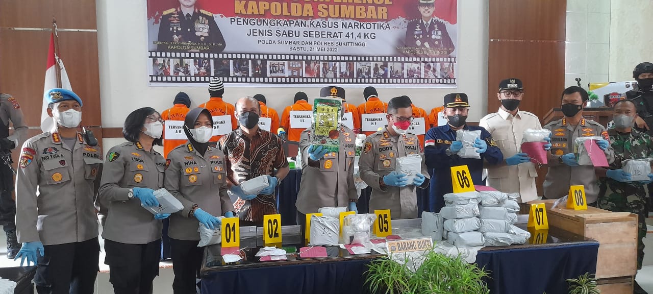 sabu rp62 miliar polres bukittinggi