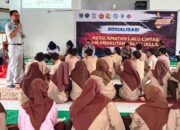 Tingkatkan Keselamatan Berlalu Lintas, Jasa Raharja Solok Sosialisasi di SMAN 1 Dharmasraya