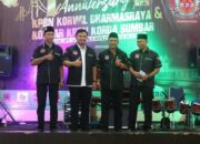 Bupati Dharmasraya Sutan Riska Ngumpul Bareng Ribuan Pedagang Bakso se-Sumbar