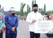 Perangkat Nagari Ranah Palabi Kabupaten Dharmasraya Terima JKm dan JHt dari BP Jamsostek