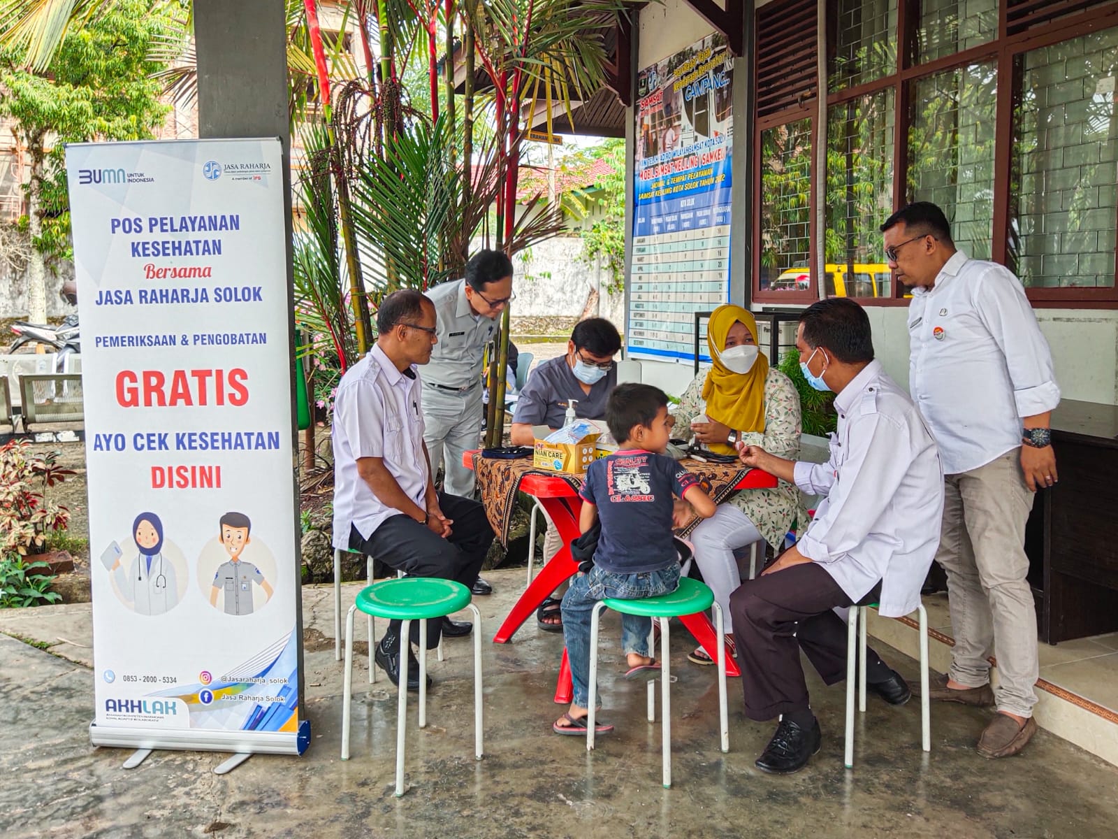 jasa raharja solok kesehatan gratis