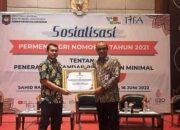 Dharmasraya Peringkat 2 Nasional Kategori Pemerintah Kabupaten Berkinerja Terbaik