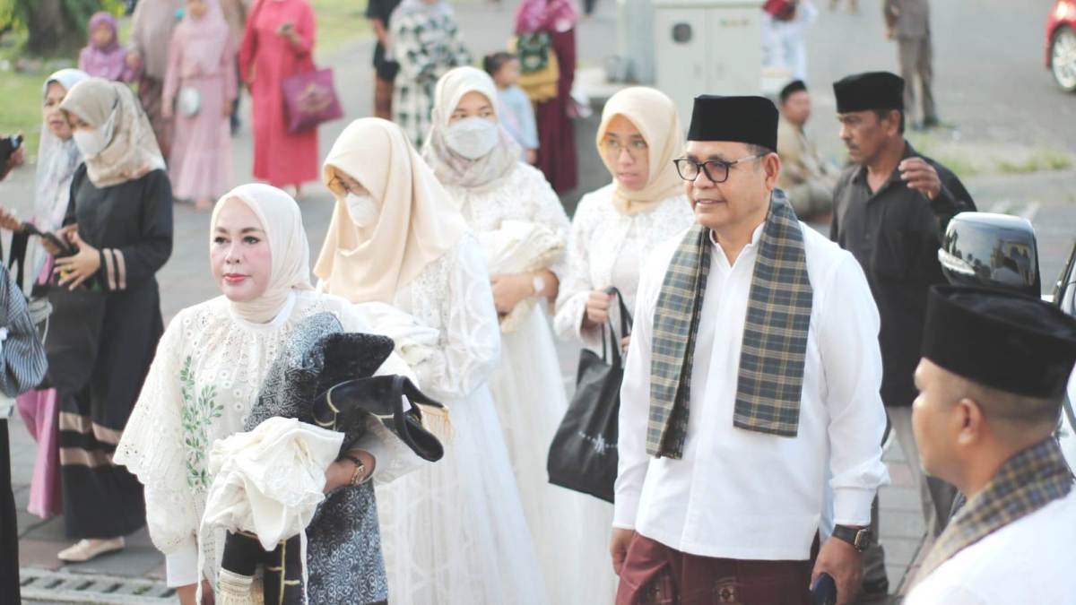 iduladha bupati solok masjid agung
