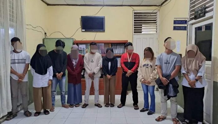 Pasangan Muda-mudi Kembali Terjaring Razia Pekat, 2 Diantaranya Masih Berstatus Pelajar