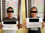 Polres Dharmasraya Amankan Pasangan Diduga Pemakai dan Pengedar Narkoba