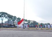 Paskibraka Bukittinggi Sukses Kibarkan Bendera Pusaka