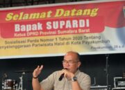 Ketua DPRD Sumbar Minta Kabupaten/Kota Tindaklanjuti Perda Penyelenggaraan Pariwisata Halal