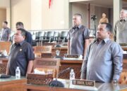 DPRD Kabupaten Dharmasraya Rapat Paripurna Terkait Perubahan Jadwal Bamus