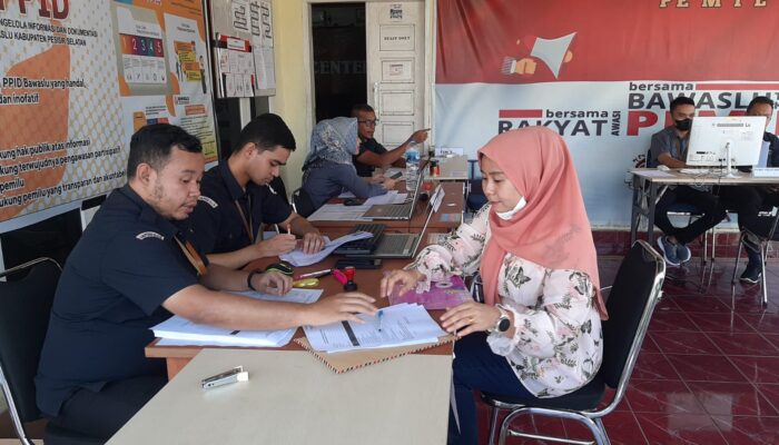 Pendaftaran Panwaslu Kecamatan di Pessel Tutup, Bawaslu Terima 508 Berkas Pelamar