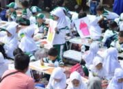 Ratusan Pelajar PAUD-TK Kota Bukittinggi Ikuti Lomba Mewarnai Gambar Bunda PAUD
