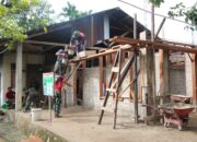 Tak Kenal libur, Satgas TMMD Pessel Kebut Pembangunan RTLH