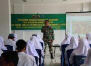 Pelajar di Painan Ikuti Penyuluhan Wawasan Kebangsaan oleh Satgas TMMD