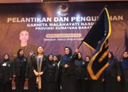 Dilantik Sebagai Ketua DPW Garnita Malahayati Sumbar, Ini Harapan Lisda Hendrajoni
