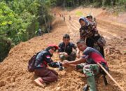 FKPPI Ikut Serta Bantu Satgas TMMD Pessel Dalam Penghijauan