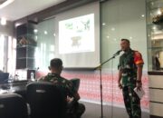 Komandan Satgas TMMD Pessel Sampaikan Capaian pada Tim Wasev