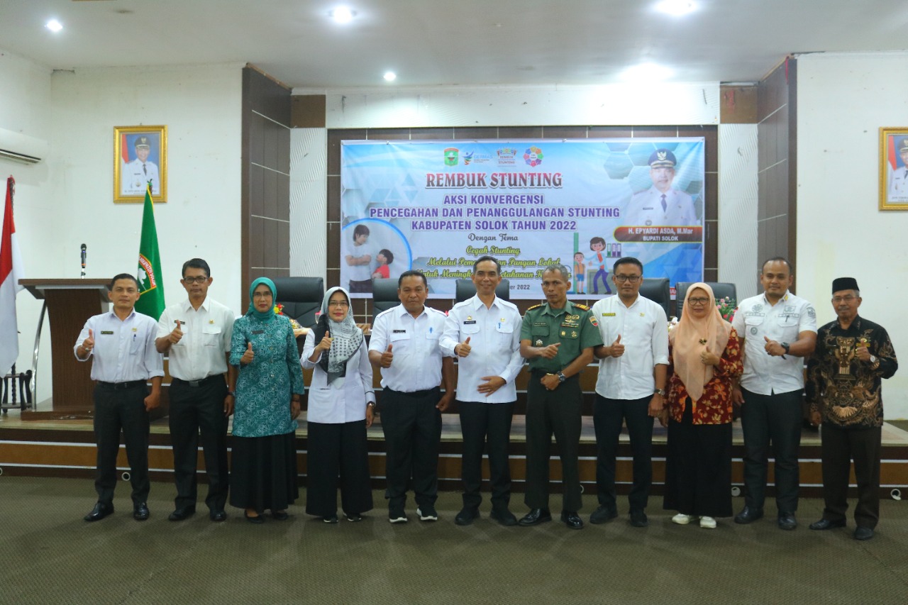 stunting pemkab solok rembuk
