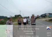 Jasa Raharja Perwakilan Solok Bersama Polisi dan Dishub Survei Lokasi Rawan Kecelakaan