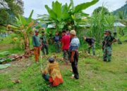 Tim Satgas TMMD Pessel Bersih-bersih Musala