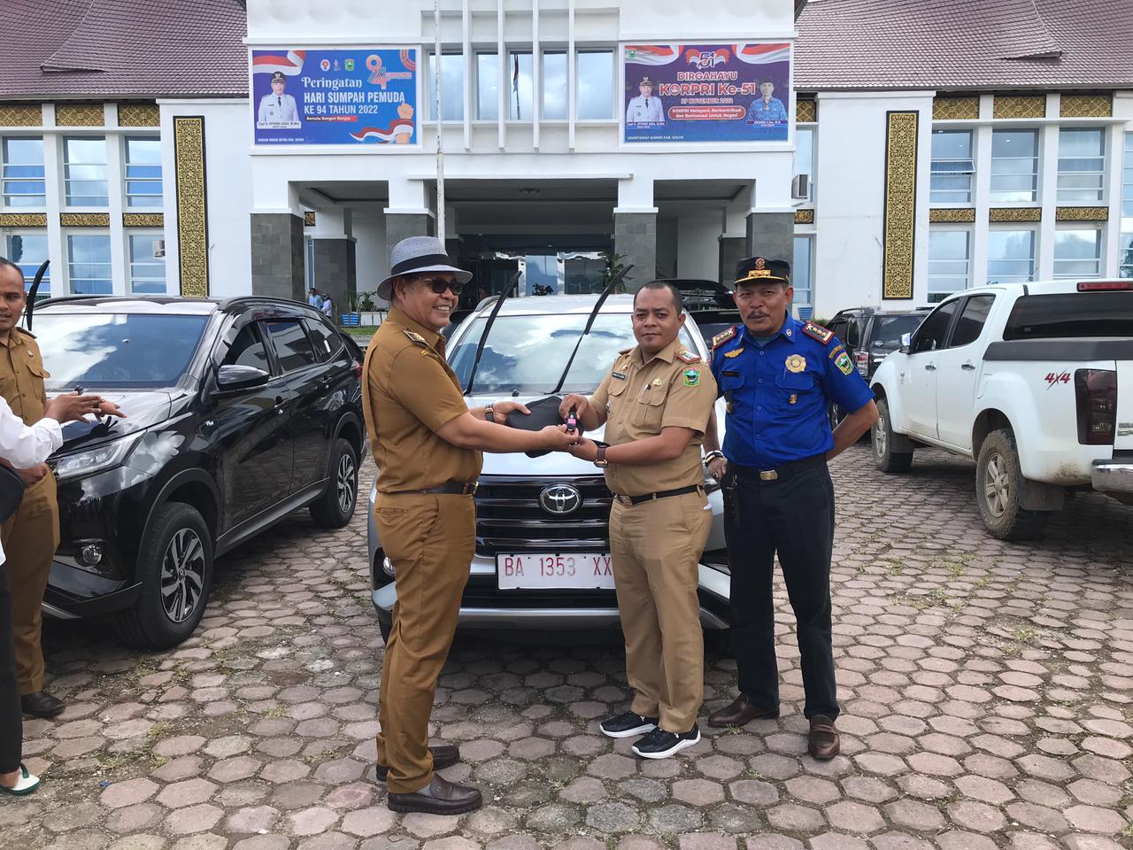 bupati solok mobnas delapan camat