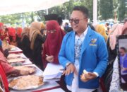 Pemko Bersama KNPI Bukittinggi Pecahkan Rekor MURI Pembuatan Kue Inti Terbanyak