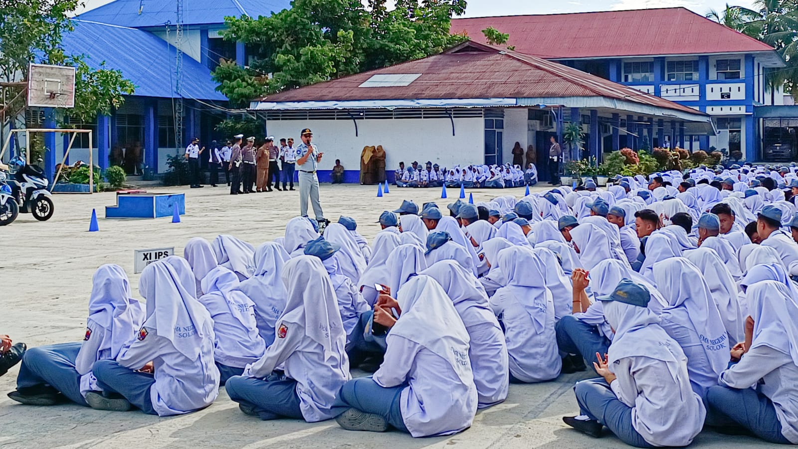 jasa raharja solok safety riding sekolah