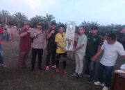 Ketua Assosiasi Pemuda Nagari se-Kabupaten Dharmasraya Tutup Turnamen Taratang Cup XI 2022