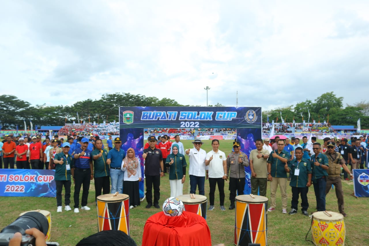 pembukaan bupati solok cup 2022