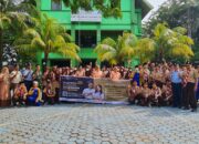 Lanud Sut Kampanyekan SMA Pradita Dirgantara di SMP Seluruh Kota Padang