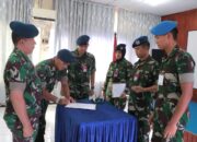 Danlanud Sut Tandatangani Pakta Integrasi Penerimaan Prajurit TNI AU