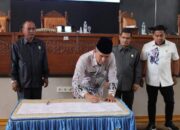 DPRD Kabupaten Dharmasraya Tetapkan Perda RTRW 2022-2042