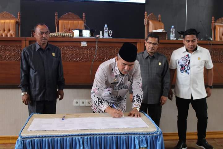 dprd dharmasraya Perda RTRW 2022 2042