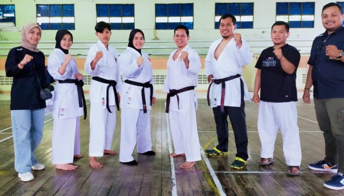 107 Karateka Pemula Lemkari Kabupaten Solok Ikuti UKT