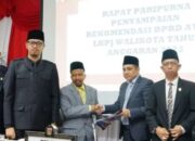 Pemko Bukittinggi Terima Rekomendasi LKPJ Wako Tahun 2022