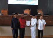 Melalui Rapat Paripurna, DPRD Kabupaten Dharmasraya Sampaikan Rekomendasi atas LKPj Bupati Tahun 2022