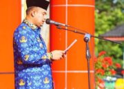 Upacara Bendera Hari Kebangkitan Nasional ke 115 di Kabupaten Dharmasraya Berlangsung Khidmat