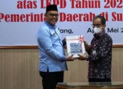 Pemkab Solok Kembali Terima Opini WTP Tahun 2022 dari BPK RI