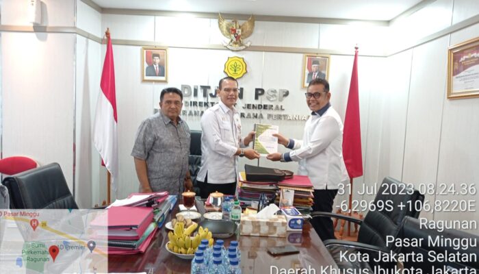 Pertanian Kabupaten Solok Berkembang, Bupati Epyardi Asda Temui Kementerian Pertanian