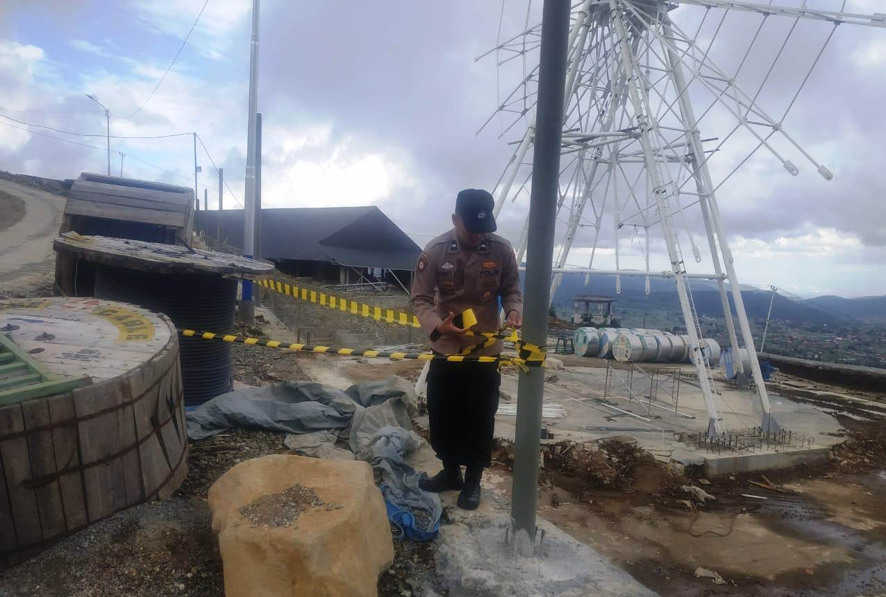 pencurian kabel bukit cambai