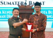 Wali Kota Bukittinggi Terima Kunjungan Kajati Sumbar