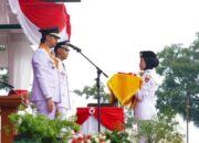 Wako Erman Safar Pimpin Upacara Pengibaran Bendera Pusaka Merah Putih