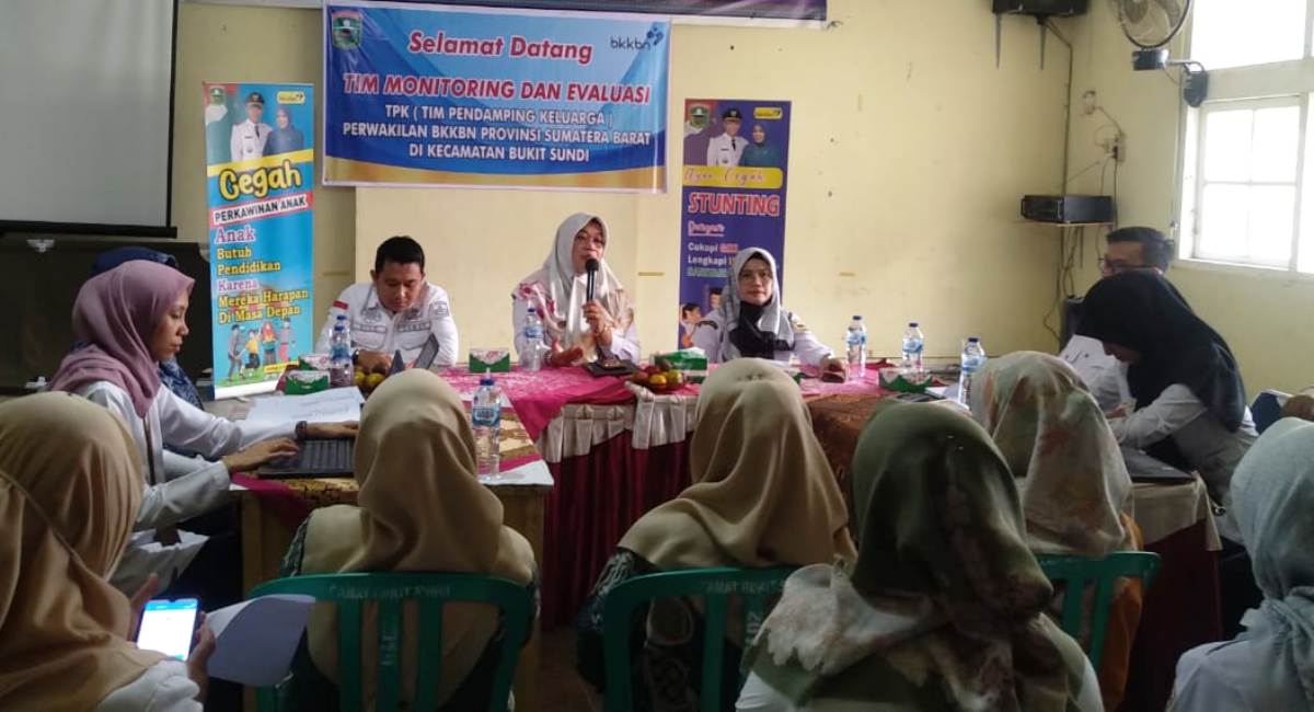 bkkbn sumbar pantau stunting kabupaten solok