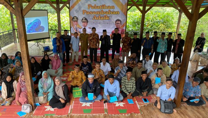 Perkuat Panitahan Minangkabau, Disbud Adakan Pelatihan Pasambahan Adaik