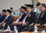 SUTAN RISKA BERSAMA FORKOPIMDA IKUTI SIDANG ISTIMEWA DPRD MENDENGARKAN PIDATO KENEGARAAN PRESIDEN JOKOWI