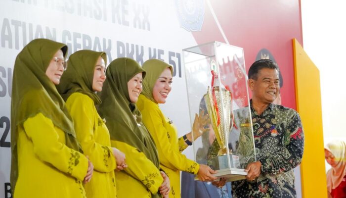 PKK Kabupaten Solok Kembali Raih Juara Umum Tingkat Sumbar