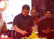 Malam Resepsi HUT ke-20 Kab Dharmasraya Bertabur Hadiah