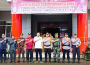 Ketua DPRD Kabupaten Dharmasraya Hadiri Apel Gelar Pasukan Serpas Personel Polri Pengaman TPS